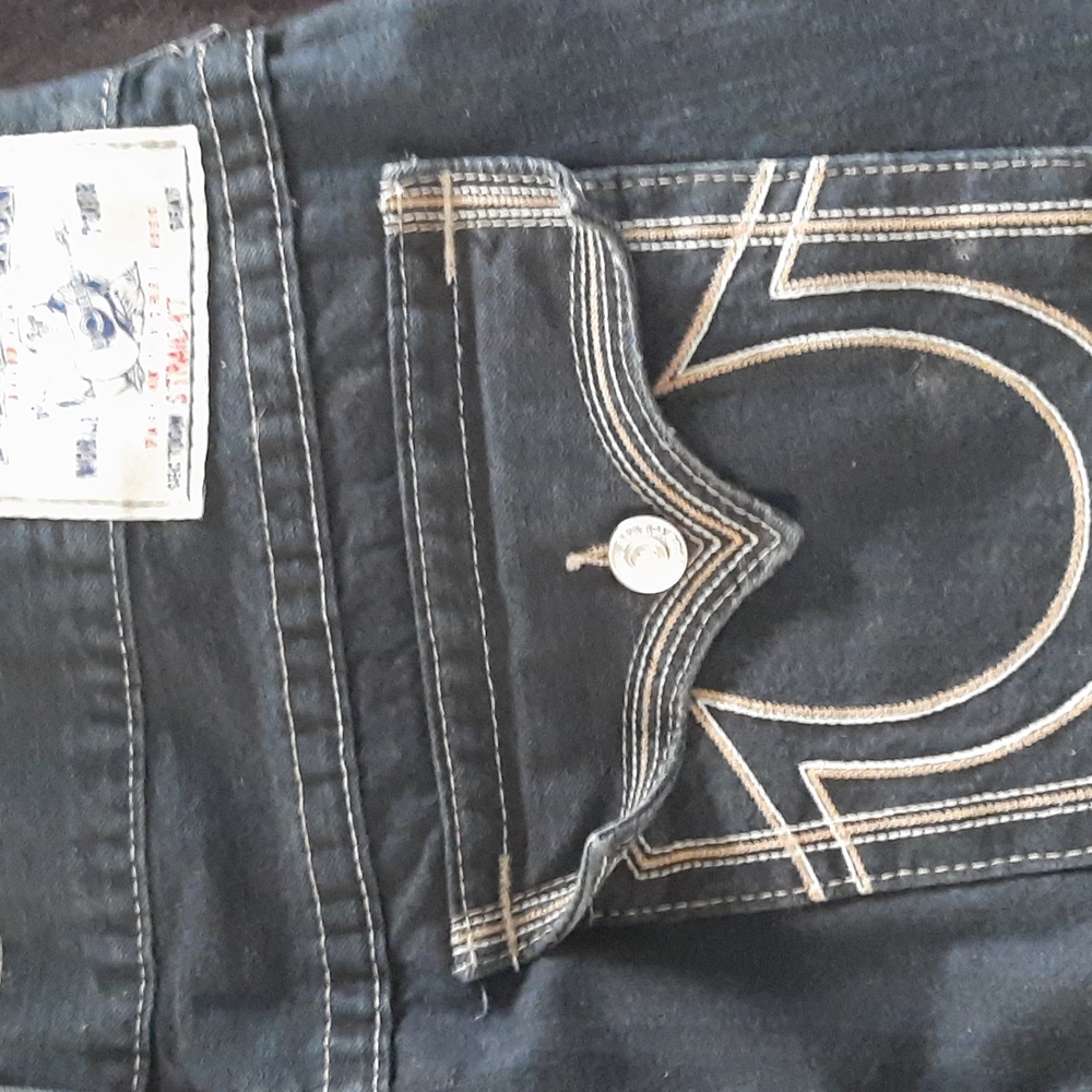 True Religion jeans.